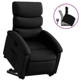 Fauteuil inclinable Noir Similicuir