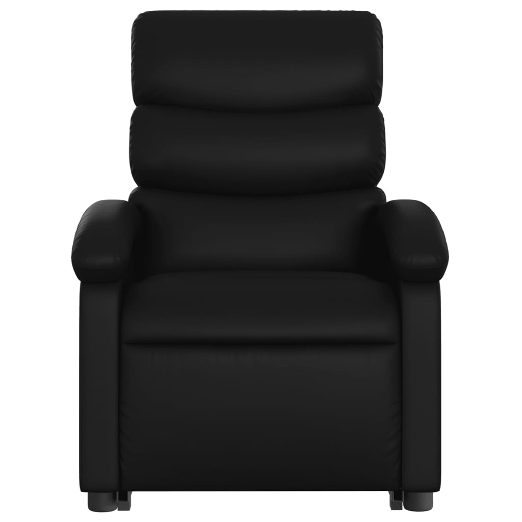 Fauteuil inclinable Noir Similicuir