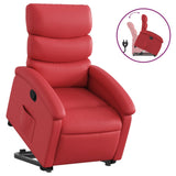 Fauteuil inclinable Rouge Similicuir