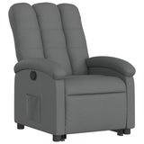 Fauteuil inclinable Gris foncé Tissu