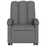 Fauteuil inclinable Gris foncé Tissu