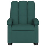 Fauteuil inclinable vert foncé tissu