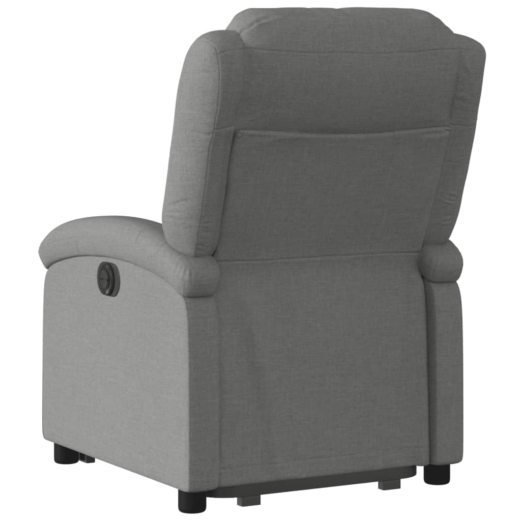 Fauteuil inclinable Gris foncé Tissu