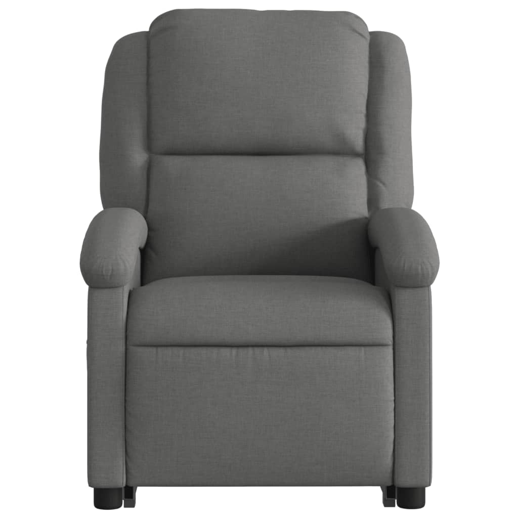 Fauteuil inclinable Gris foncé Tissu