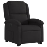 Fauteuil inclinable électrique noir tissu