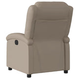 Fauteuil inclinable électrique Cappuccino Similicuir