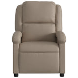 Fauteuil inclinable électrique Cappuccino Similicuir