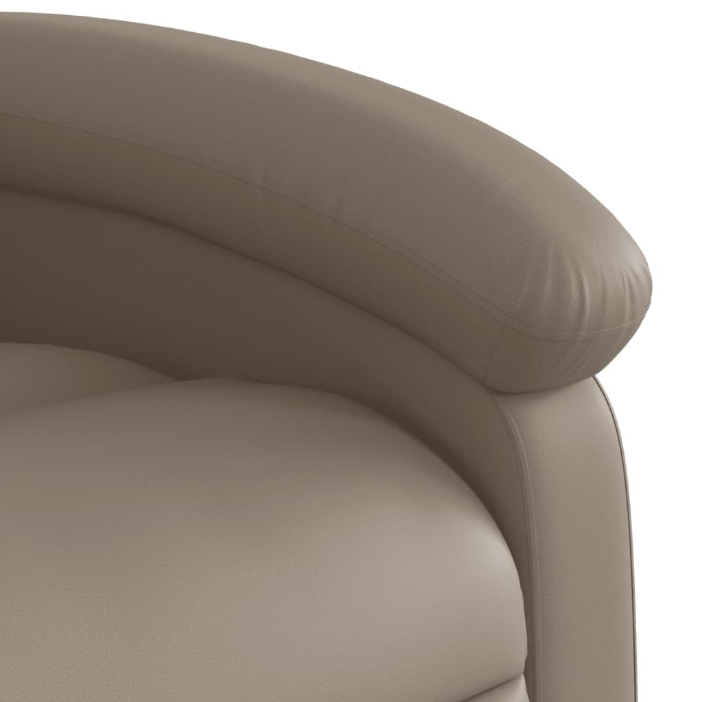 Fauteuil inclinable électrique Cappuccino Similicuir