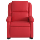 Fauteuil inclinable Rouge Similicuir