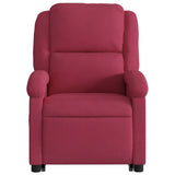 Fauteuil inclinable Rouge bordeaux Velours