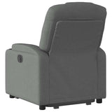 Fauteuil inclinable Gris foncé Tissu