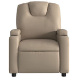 Fauteuil inclinable électrique Cappuccino Similicuir