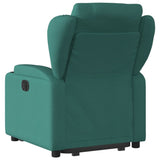 Fauteuil inclinable vert foncé tissu