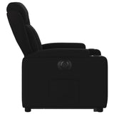 Fauteuil inclinable électrique noir tissu