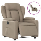 Fauteuil inclinable électrique Cappuccino Similicuir