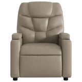 Fauteuil inclinable électrique Cappuccino Similicuir