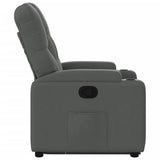 Fauteuil inclinable Gris foncé Tissu