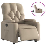 Fauteuil inclinable électrique Cappuccino Similicuir