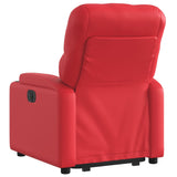 Fauteuil inclinable Rouge Similicuir