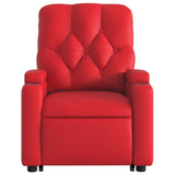 Fauteuil inclinable Rouge Similicuir