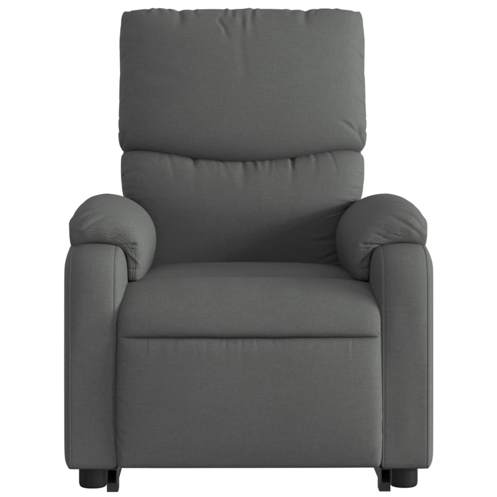 Fauteuil inclinable Gris foncé Tissu