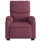 Fauteuil inclinable de massage Violet Tissu