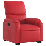 Fauteuil inclinable Rouge Similicuir