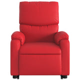 Fauteuil inclinable Rouge Similicuir