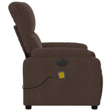 Fauteuil inclinable de massage électrique marron