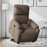 Fauteuil inclinable de massage électrique marron