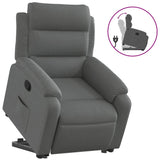 Fauteuil inclinable Gris foncé Tissu