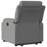 Fauteuil inclinable Gris foncé Tissu