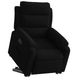 Fauteuil inclinable électrique noir velours