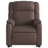 Fauteuil inclinable de massage Marron Similicuir