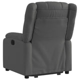 Fauteuil inclinable Gris foncé Tissu