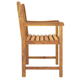 Chaises de jardin lot de 6 56x55,5x90 bois massif d'acacia