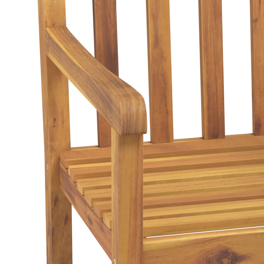 Chaises de jardin lot de 8 56x55,5x90 bois massif d'acacia