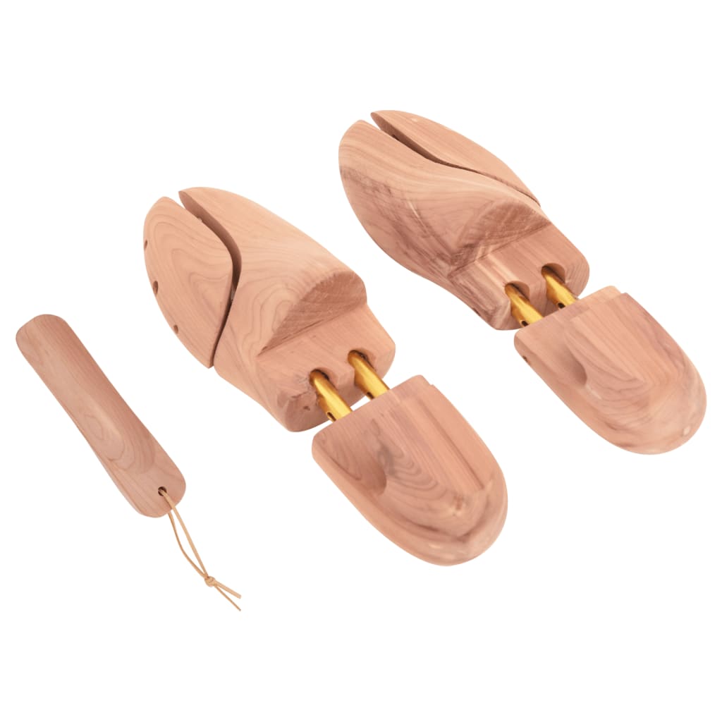 Shoe stretcher with shoehorn EU 38-39 cedar wood