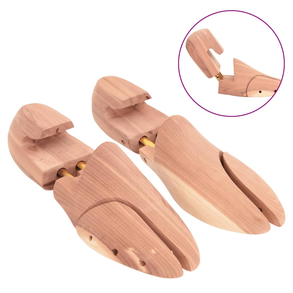 Shoe stretcher with shoehorn EU 38-39 cedar wood