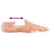 Shoe stretcher with shoehorn EU 38-39 cedar wood