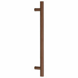 Poignées d'armoire 5 pcs bronze 192 mm acier inoxydable