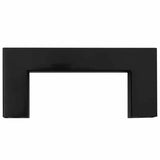 Cabinet Handles 10 pcs Black 64mm Stainless Steel