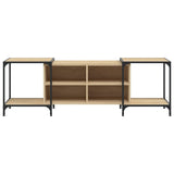 Meuble TV chêne sonoma 153x37x50 cm bois d'ingénierie