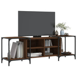 Meuble TV chêne marron 153x37x50 cm bois d'ingénierie