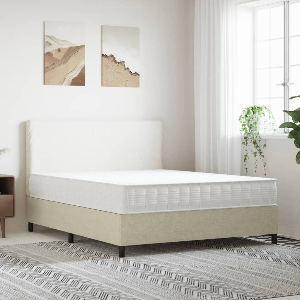 Matelas à ressorts ensachés dureté moyenne 160x200 cm