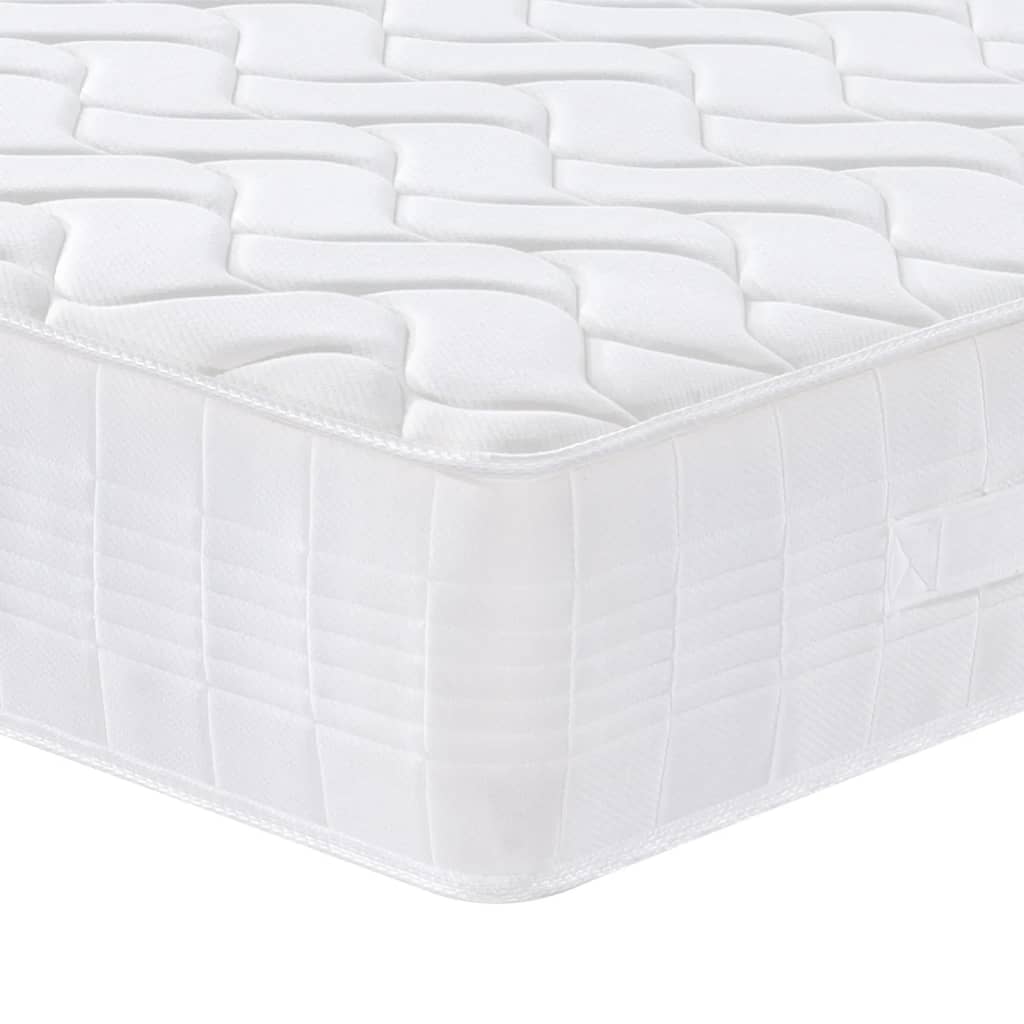 Matelas à ressorts ensachés dureté moyenne 200x200 cm