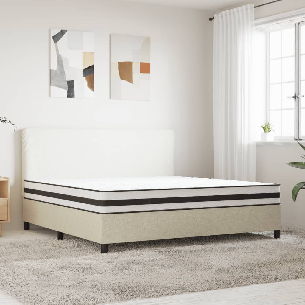 Matelas à ressorts bonnell moyen 200x200 cm