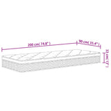 Medium plus pocket spring mattress 90x200 cm