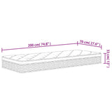 Medium plus pocket spring mattress 70x200 cm