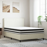 Matelas à ressorts ensachés moyen 140x200 cm